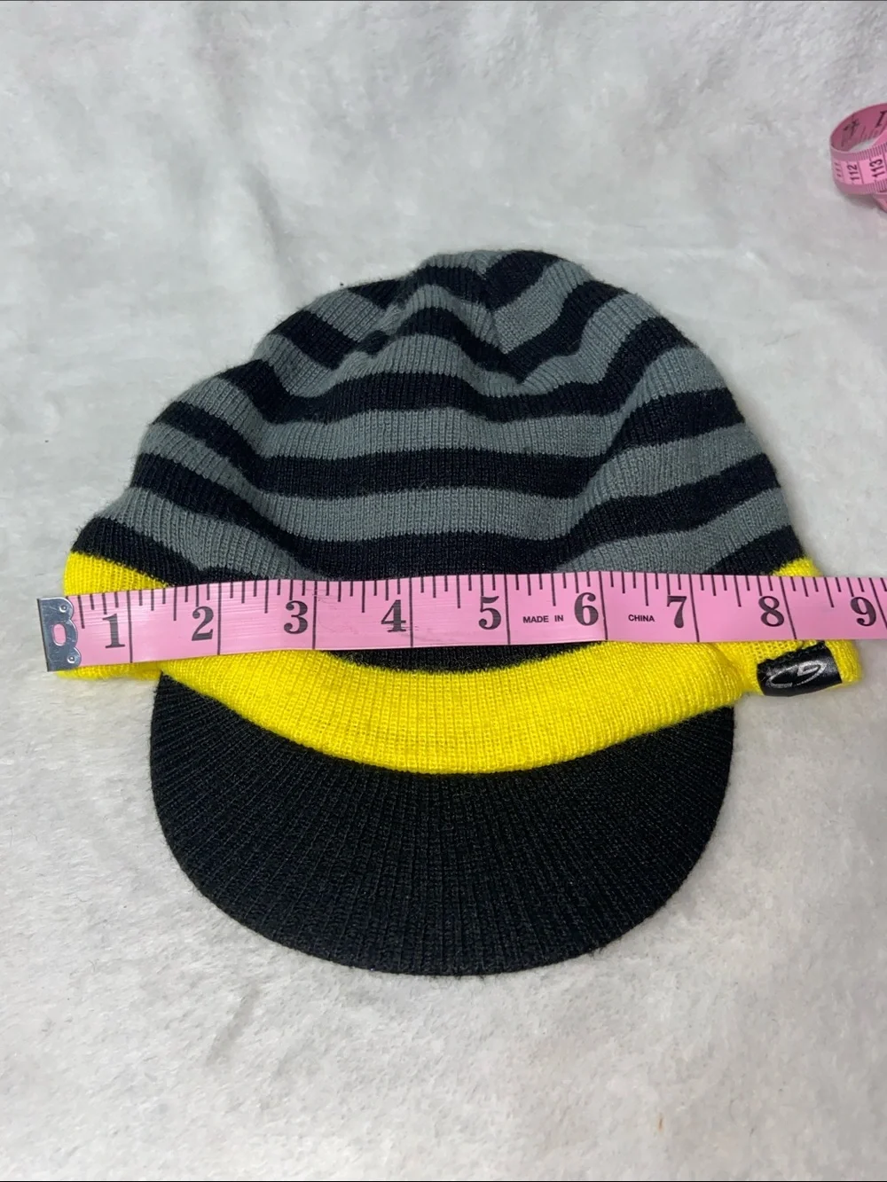 Kids Striped Knit Visor  Champion C9 knit visor beanie hat